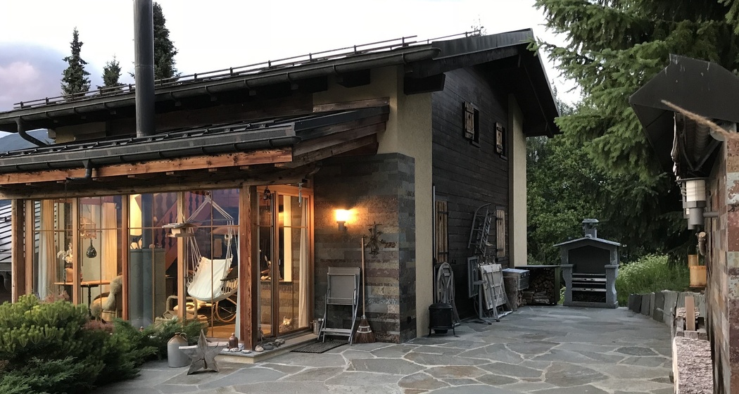 Ferienhaus Aurikel - Ansicht Sommer