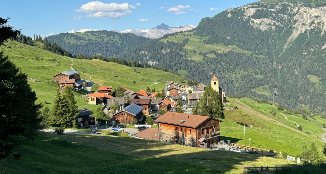 Ustreia Orta in Lohn im Sommer