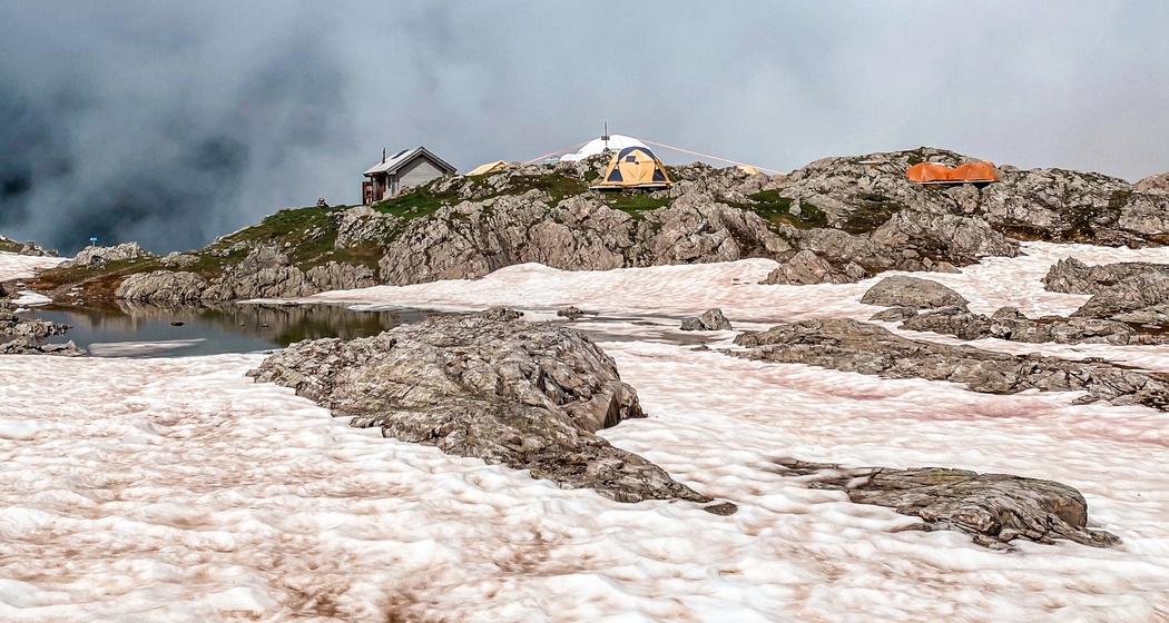 Basecamp auf dem Panixerpass.