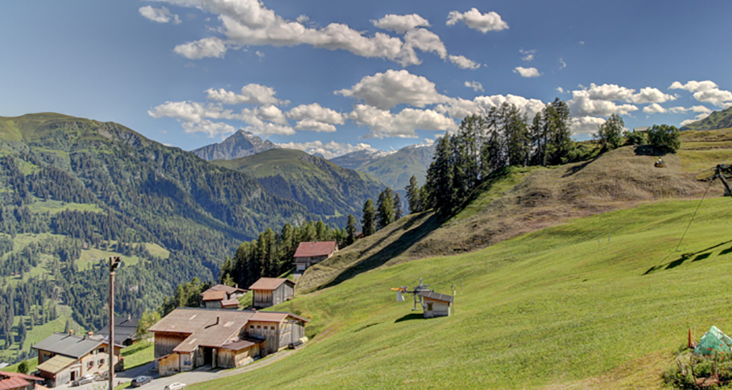 Ferienwohnung Schuppisser - Aussicht Sommer