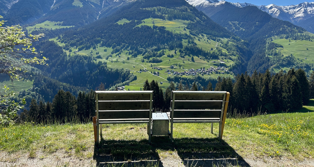 Lesebank "Scansins", Cumbel