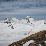 Ascent from the Grivalea cable car