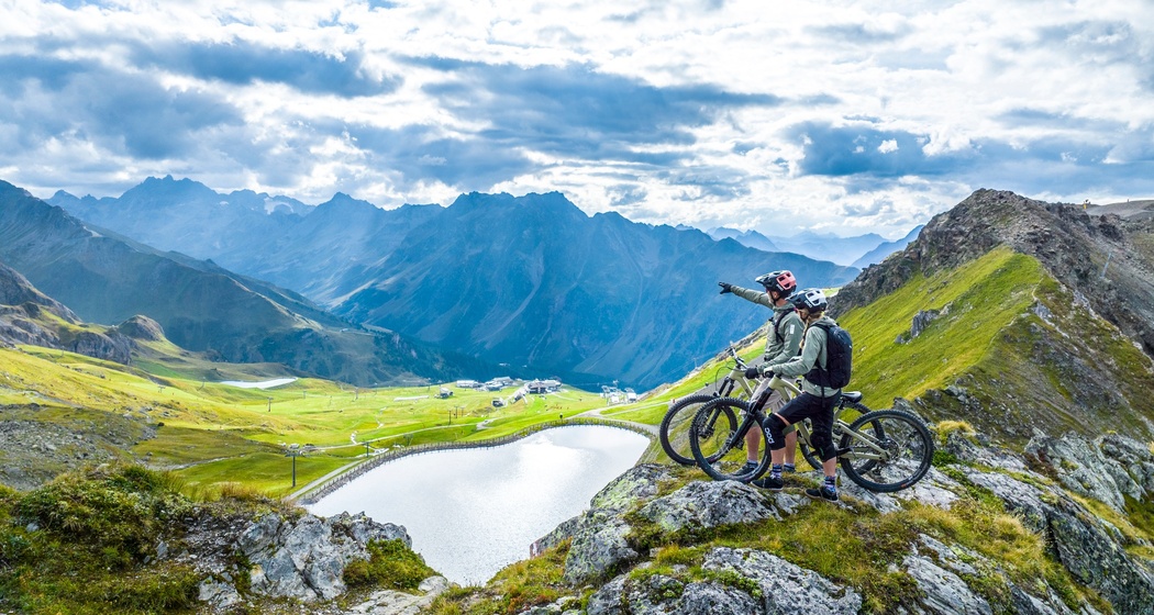 Biken Samnaun/Ischgl