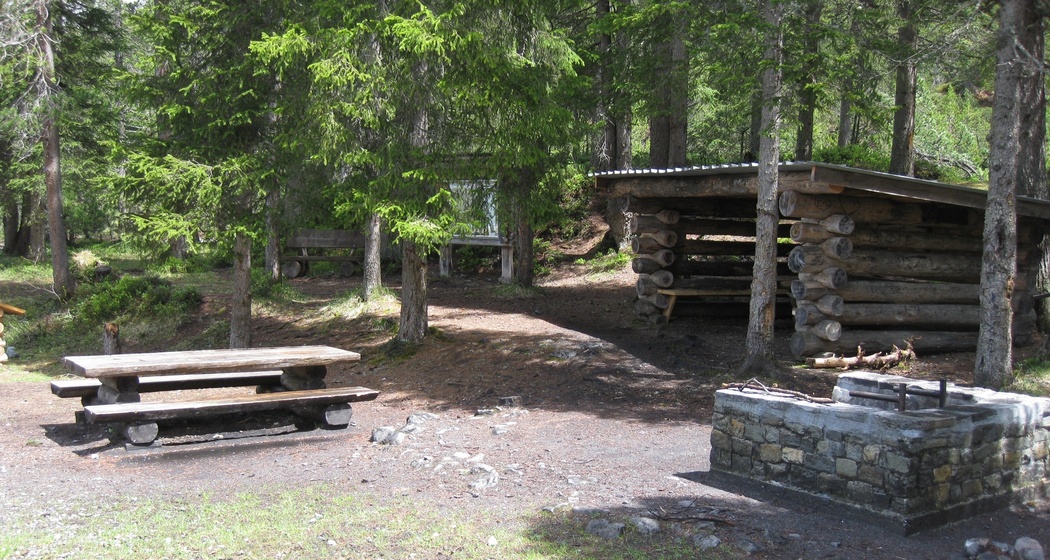 Grillstation Feuerstelle Wettsteinhütte