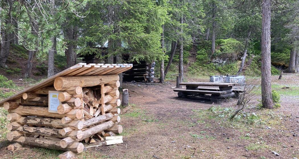 Umgebung Feuerstelle Wettsteinhütte