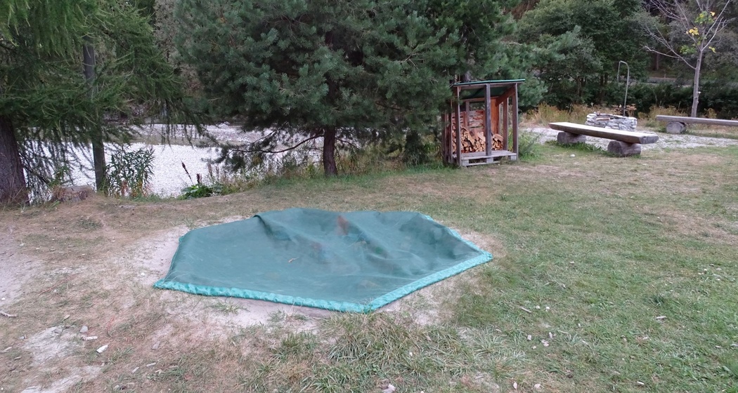 Sandkasten Spielplatz Sufers