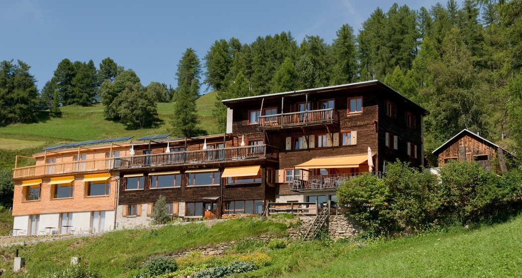 Berghotel Sterna im Sommer