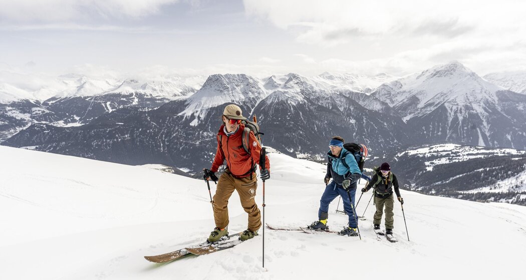 Tourengruppe am Muttler