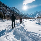 percorso ciaspole Morteratsch