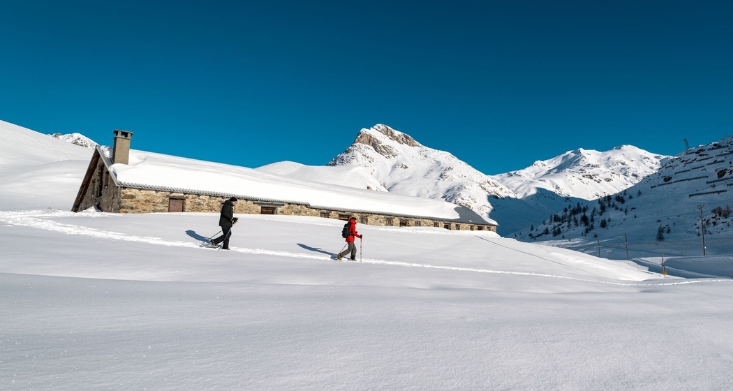 Schneeschuhtrail Alp Bondo
