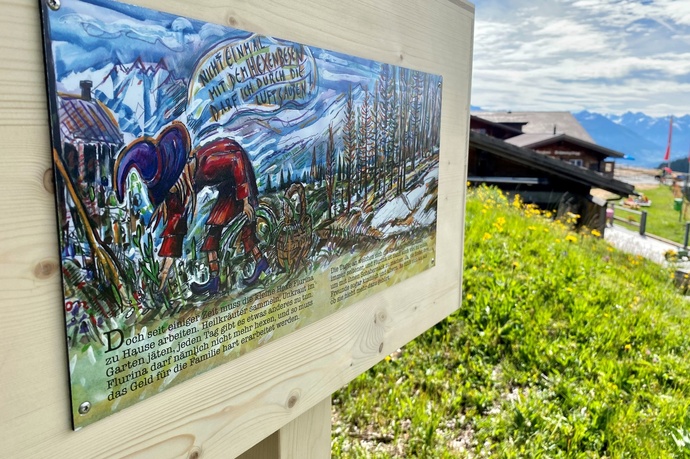 Posten "Kräuter" bei Berghaus Schwänzelegg