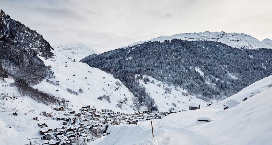 Blick taleinwärts vom Höhenweg