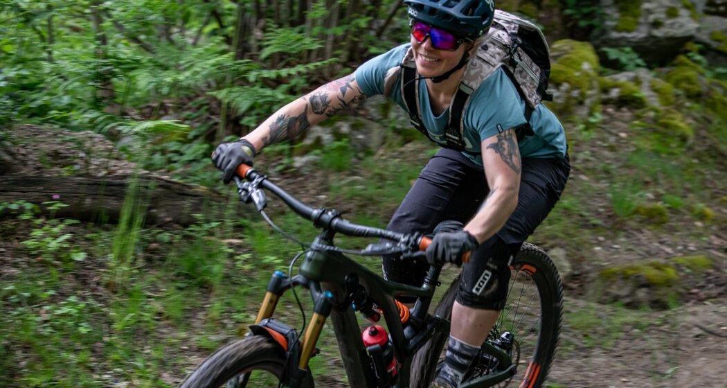 Waldtrails sind typisch für diese Endurotour