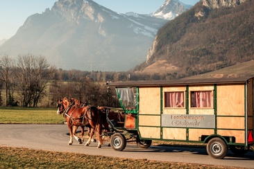 Fondue- Kutschenfahrt