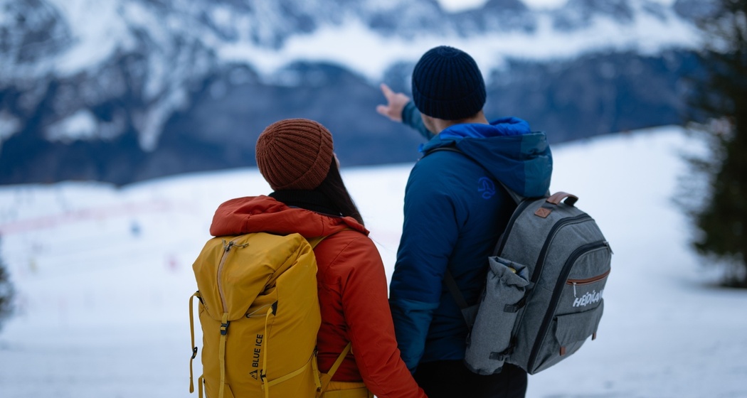 Winterspaziergang am Flumserberg
