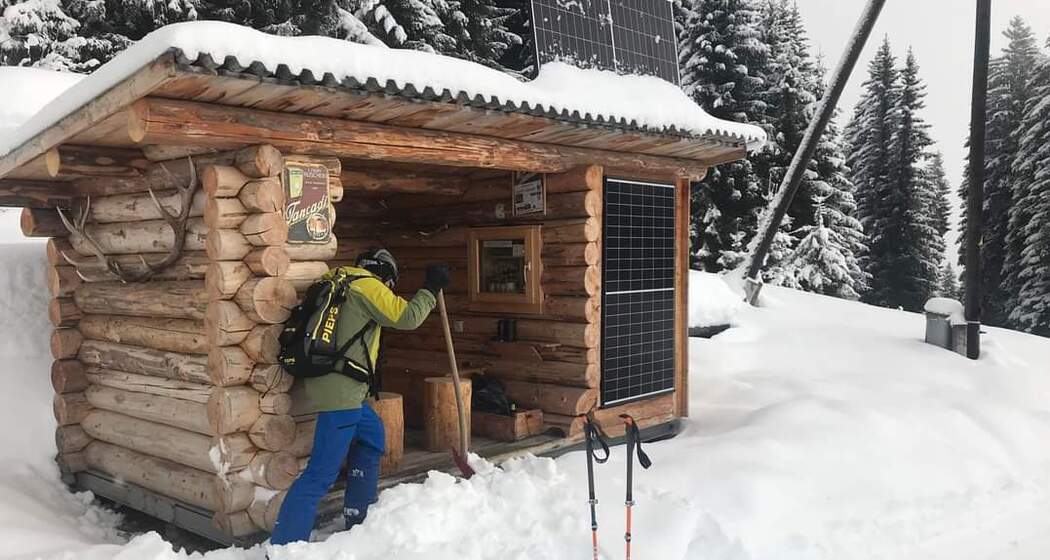 Tancadi Run Giosch im Winter