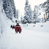 Slittino sulla Zerfreilastrasse