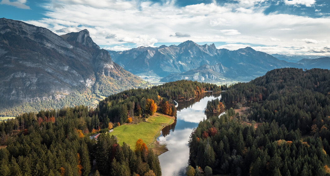 Chapfensee Drohnenaufnahme