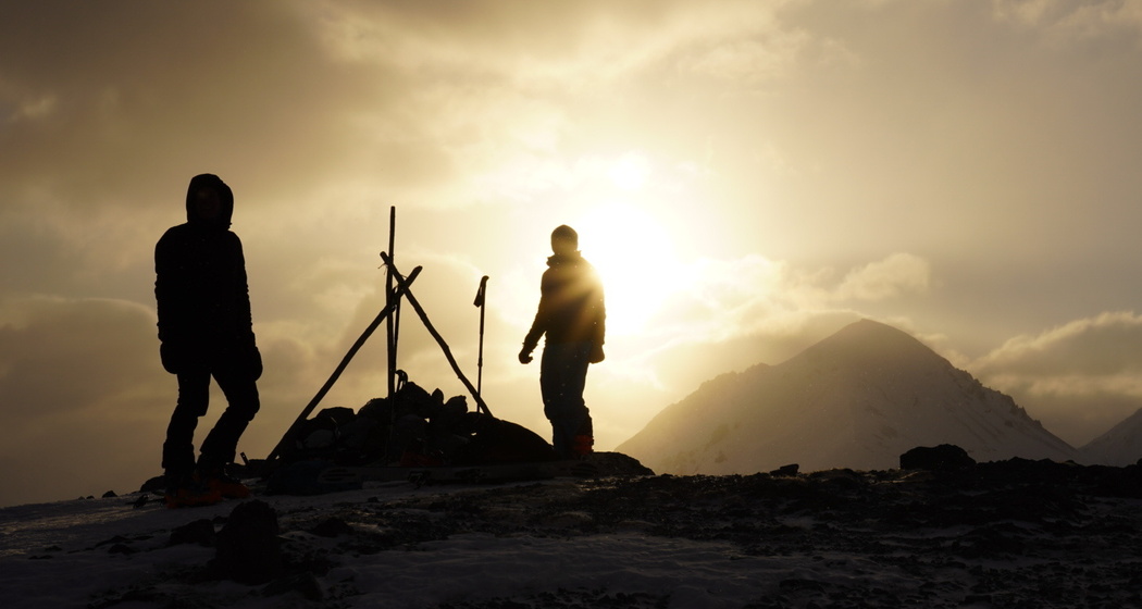 Morgenstimmung auf dem Gipfel