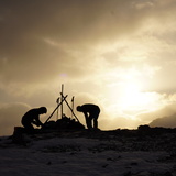 Morning mood on the summit