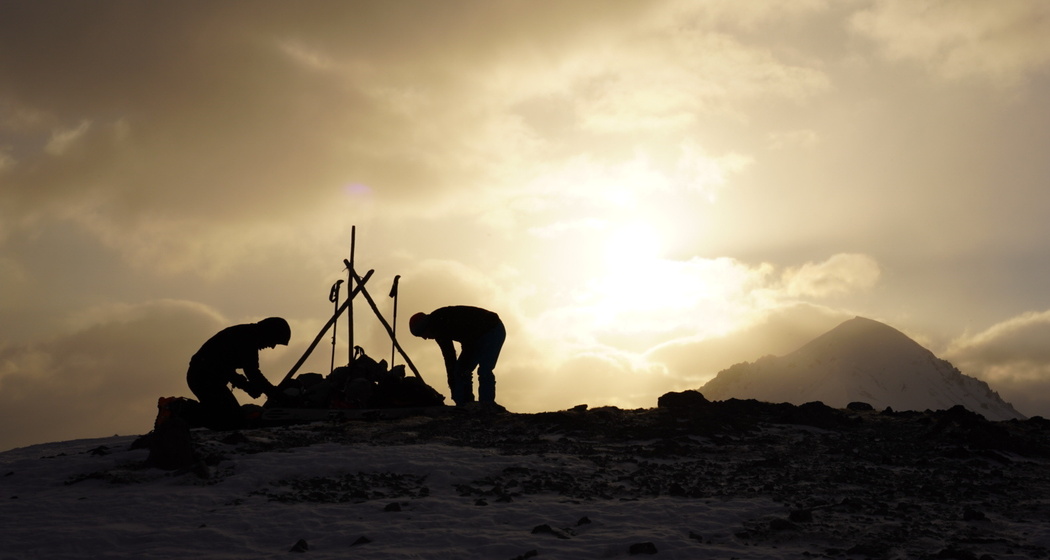 Morgenstimmung auf dem Gipfel