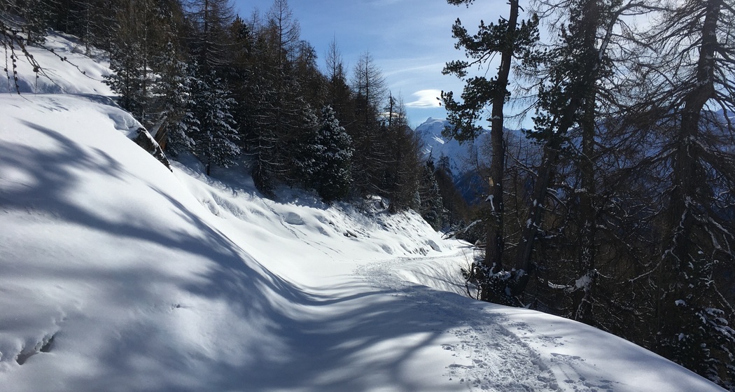 Von Lü geht es östlich in Richtung Alp Tabladatsch