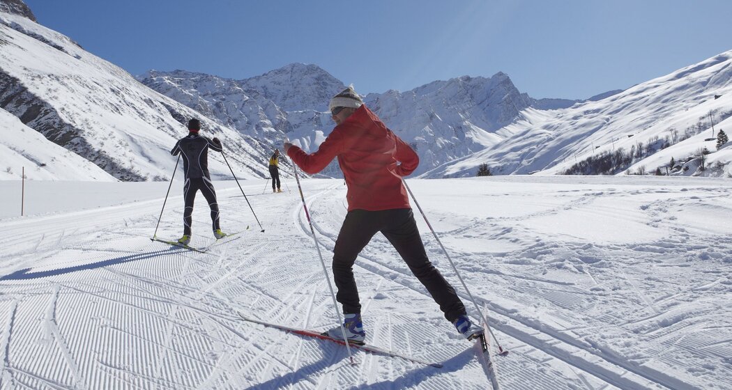 Kräftig abstossen im hintersten Safiental