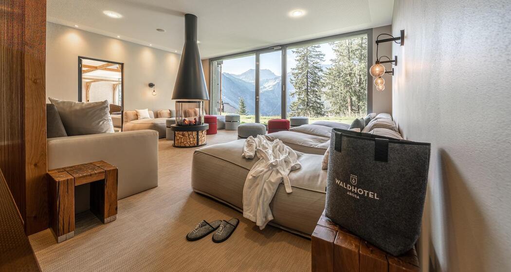 Waldhotel Arosa - Ruheräume--12