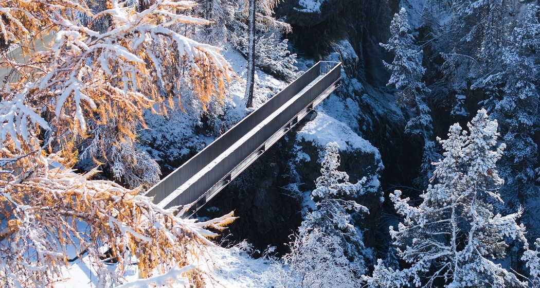 Erlebnisrundweg Wildwasserschlucht Ova da Bernina