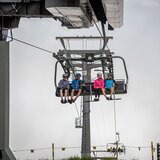 Bequemer Transport auf den Piz Mundaun
