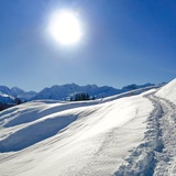 Dans la montée vers le Cuolmet