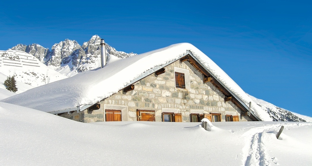 Alp Glivers im Winterkleid