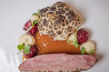 Gericht vom Trüffelschwein