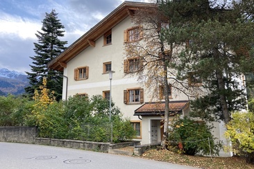 Outside of Apartment Block