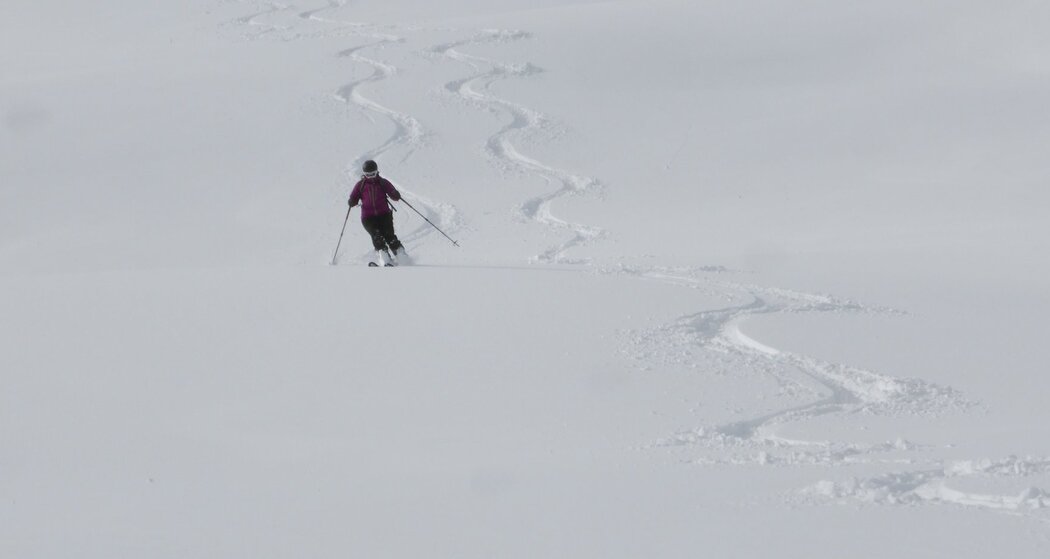 Aufstieg über Waldlichtungen