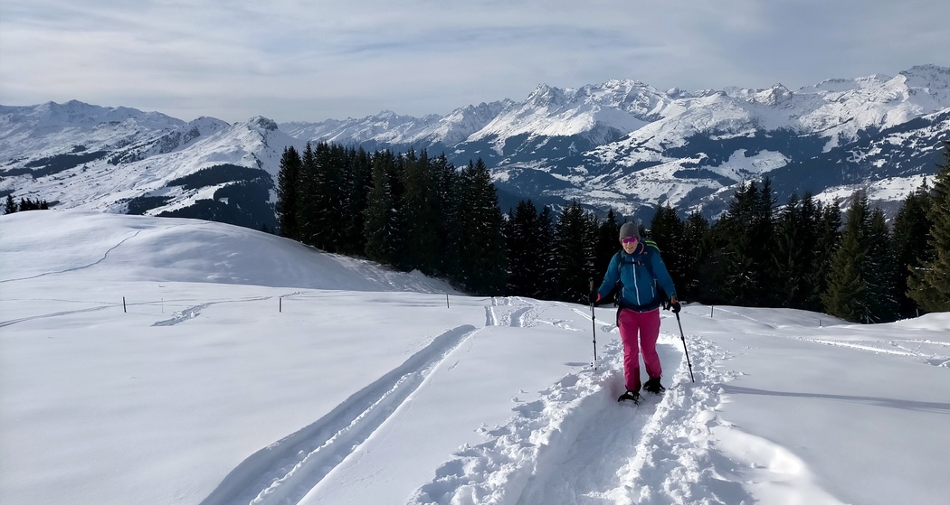 Kurz unterhalb der Alp da Rien