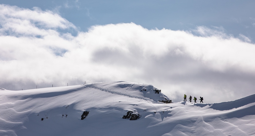 Schneeschuhtour Arflinafurgga