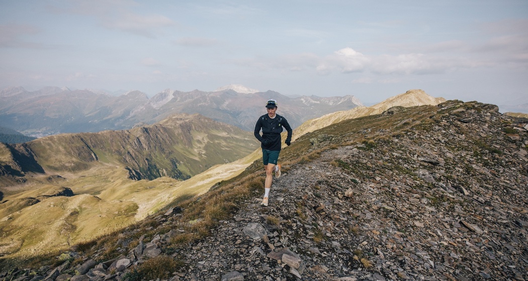 Laufen auf fast 3.000 Metern Höhe ist ein Highlight, vor allem wegen der Aussicht!