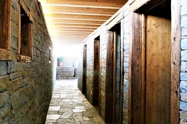 Saunabereich im Hotel Grischuna