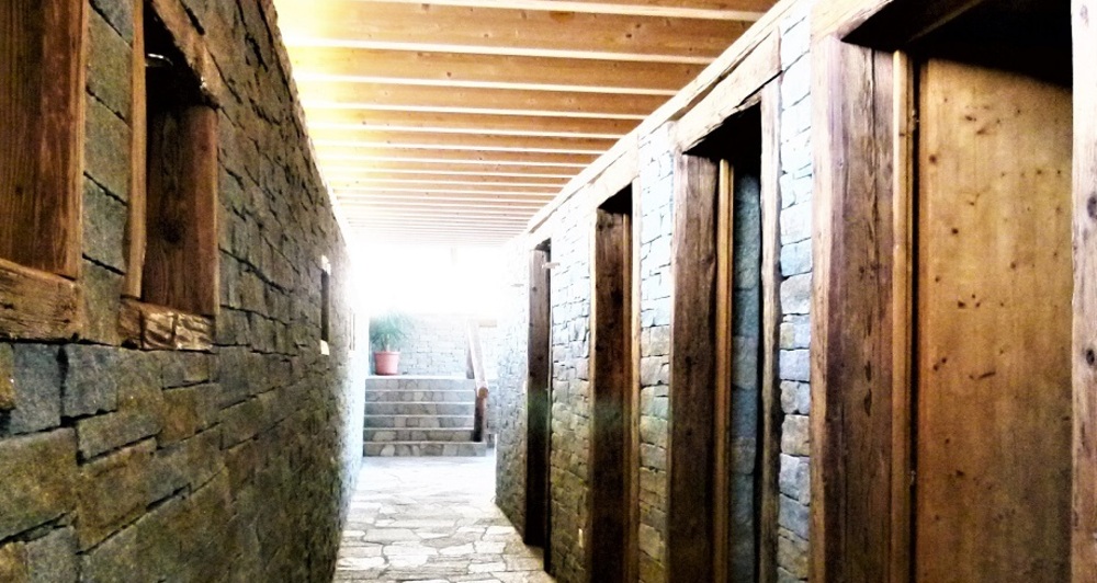 Saunabereich im Hotel Grischuna