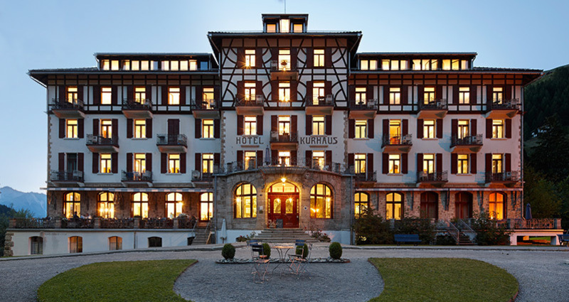 Das Kurhaus mit Park-Rondell