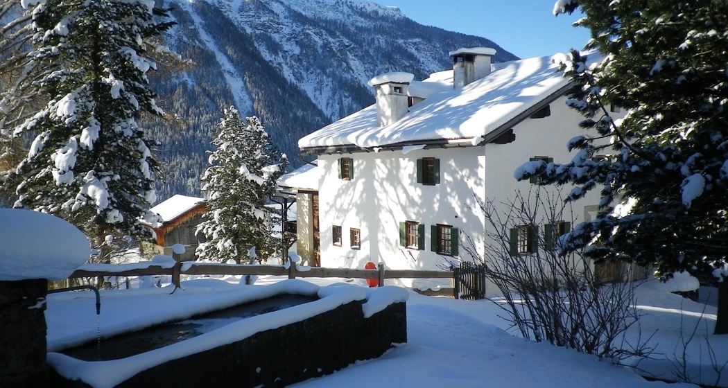 Ganderhaus im Winter