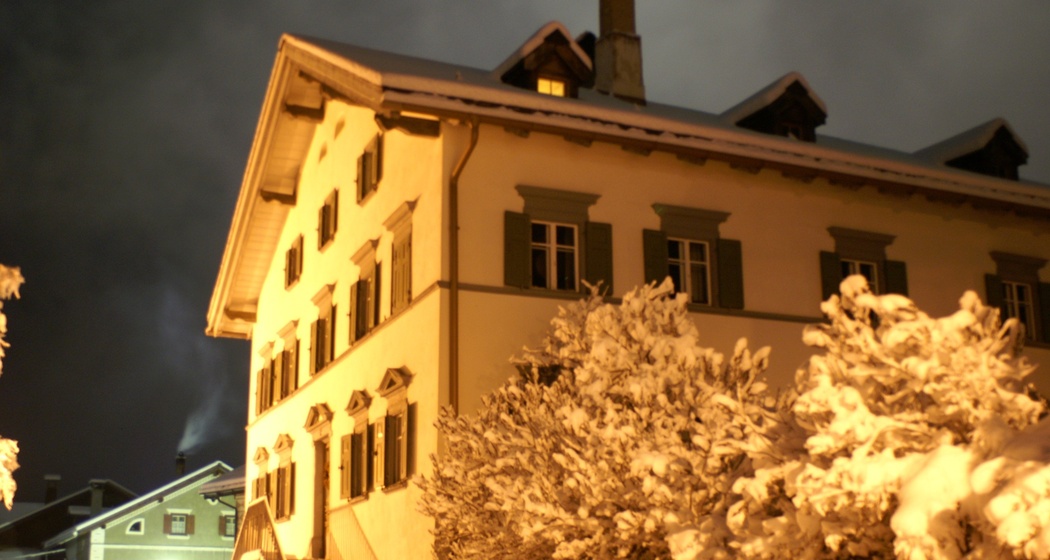 Haus Buol Bergün Winter