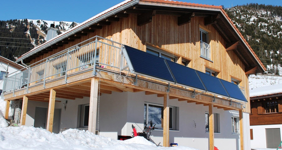 Aussenansicht Winter