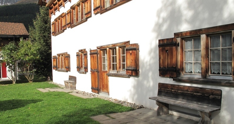 Aussensitzplatz Sommer