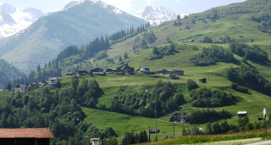 Aussicht Wohnzimmer (Süd/Ost)