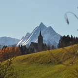 Ferienwohnung Casa Cotschna - Aussicht gegen Pleif Sommer