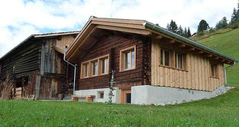 Maiensäss Sommer aussen