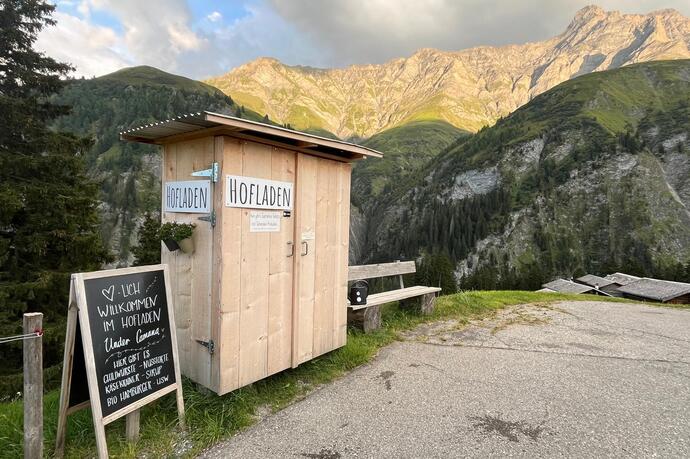 Hofladen Under Camana in Thalkirch