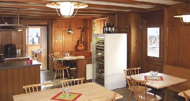 Aufenthaltsraum und Frühstücksraum